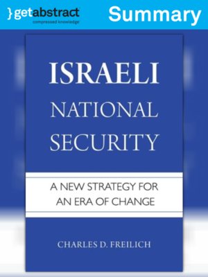 cover image of Israeli National Security (Summary)